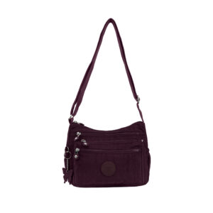 Caprice collection BURGUNDY crossbody bag 1