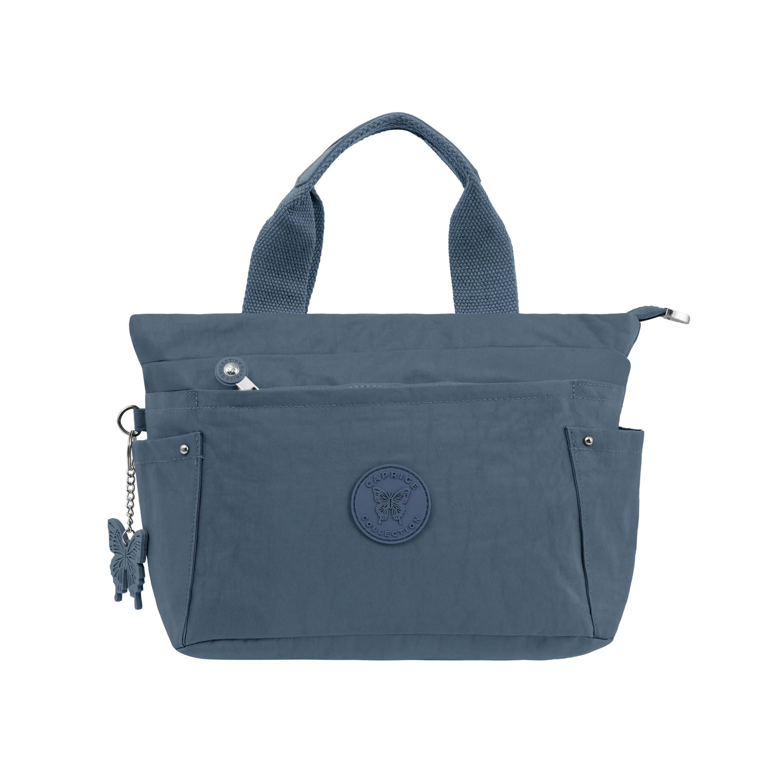 Caprice Collection Unisex Small Shoulder Bag – Water-Resistant Nylon, 9.5L Capacity