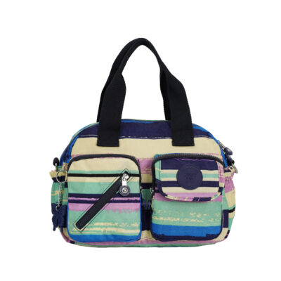 Caprice Collection Unisex Medium Crossbody Bag – Water-Resistant Nylon, Spacious 10.4L Capacity